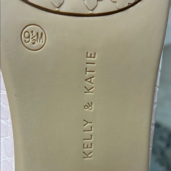 Kelly & Katie Blush Croc-Embossed Loafers - Picture 6 of 10